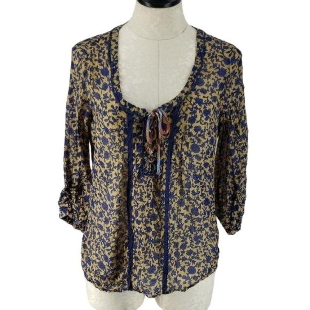 Dept Something Truly Delightful Blouse pleasant size small‎